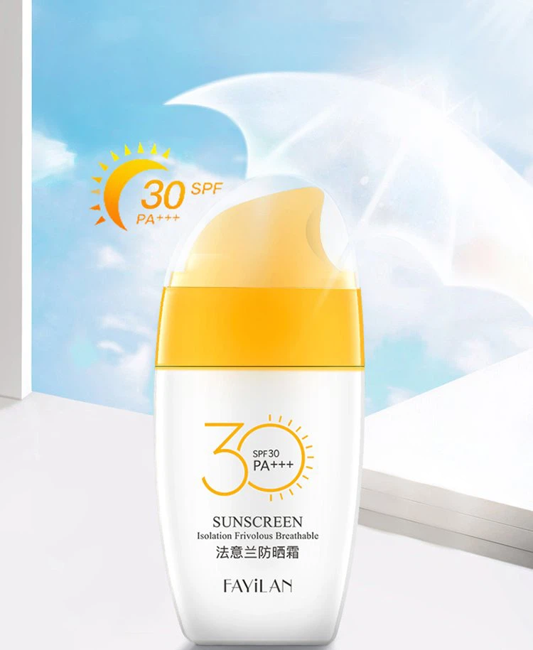 Quyoshdan himoya qiluvchi SPF 30 kremi