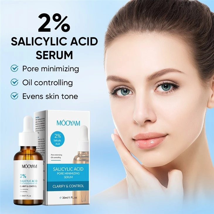 MOOYAM 2% Salicylic Acid Pore Minimizing Serum – Clear, Smooth, & Oil-Free Skin